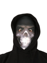 Load image into Gallery viewer, Halloween White Grim Reaper Mask - Realistic Easy Breathe Lycra Scay Mask